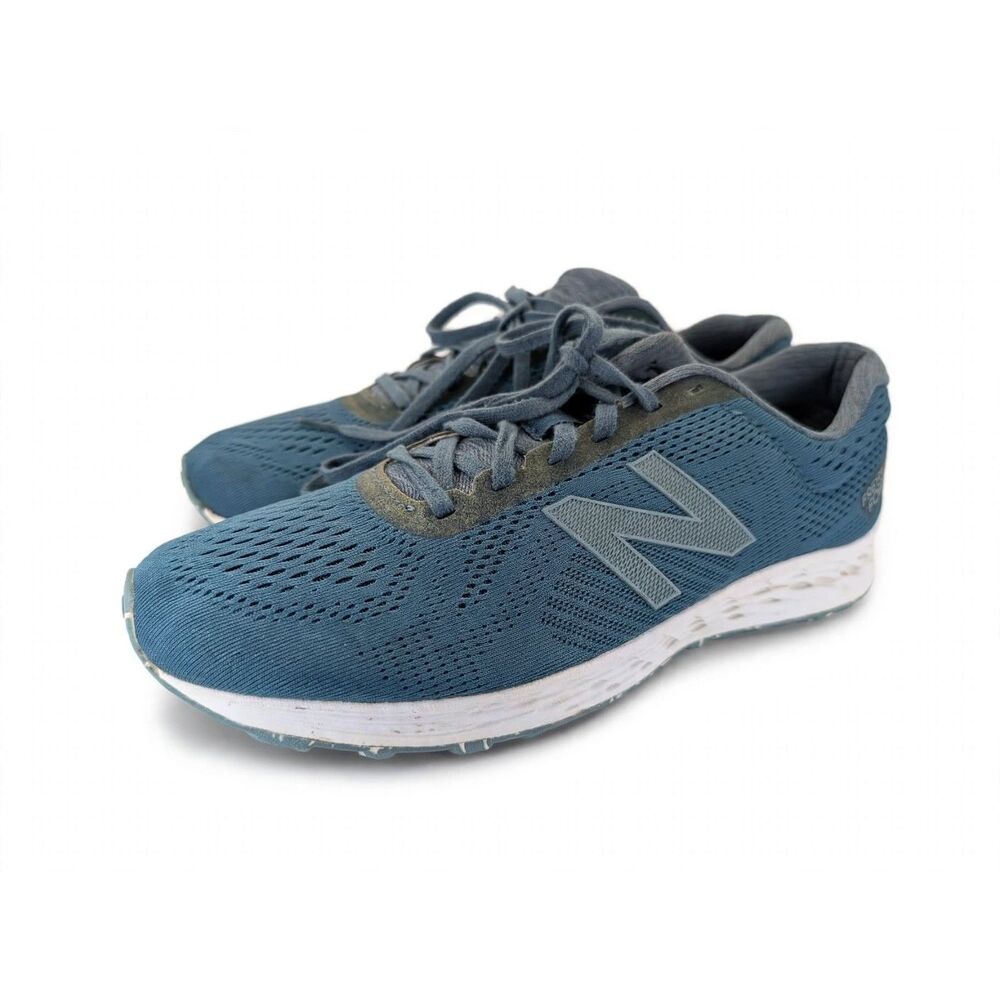 New Balance Fresh Foam Arishi Mens 10.5 D Steel Blue Running Shoes WARISSE1 Used